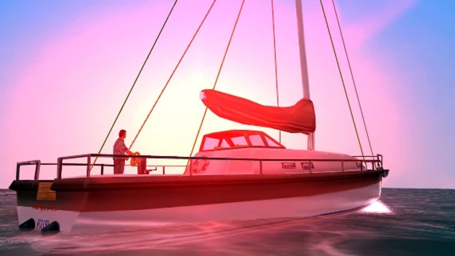 The waters of Vice City are filled with mysteries (Image via Rockstar Games)